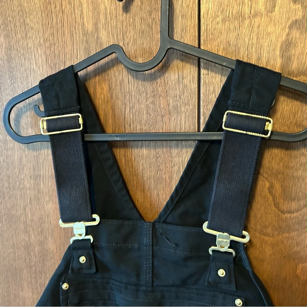Carhartt Men’s Black Duck Insulated Overalls - Picture 3 of 11
